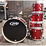 Used PDP LTD Drum Kit Red Sparkle