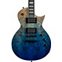 Open-Box ESP LTD EC-1000 Burl Poplar Electric Guitar Condition 1 - Mint Blue Natural Fade
