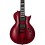 ESP LTD EC-1000 Spalted Maple Electric Guitar Transparent Red