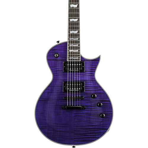 ESP LTD EC-1000FM Electric Guitar See-Thru Purple