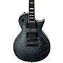 Open-Box ESP LTD EC-401QM Electric Guitar Condition 1 - Mint Satin See-Thru Black