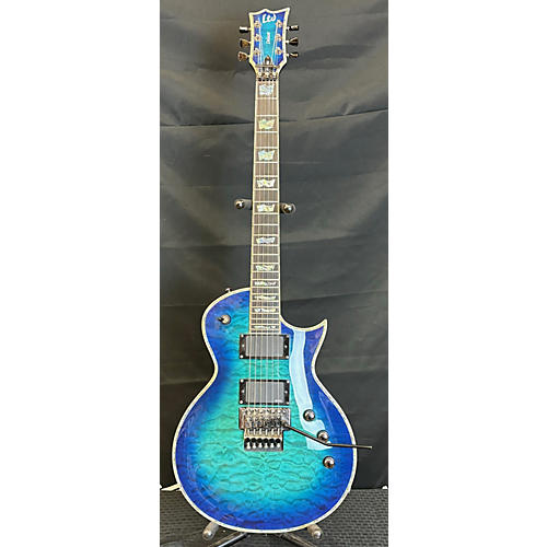 ESP LTD EC1000 Deluxe Solid Body Electric Guitar Blue Burst