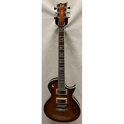 ESP LTD EC1000 Deluxe Solid Body Electric Guitar Amber Sunburst