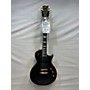 Used ESP LTD EC1000 Deluxe Solid Body Electric Guitar Black and Gold