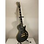 Used ESP LTD EC1000 Deluxe Solid Body Electric Guitar Black and Gold