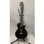 Used ESP LTD EC1000 Deluxe Solid Body Electric Guitar MATTE BLACK & GOLD