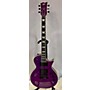Used ESP LTD EC1000 Deluxe Solid Body Electric Guitar Trans Purple
