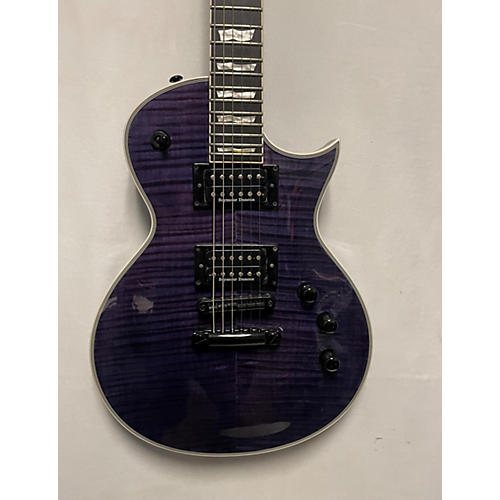 ESP LTD EC1000 Deluxe Solid Body Electric Guitar Purple