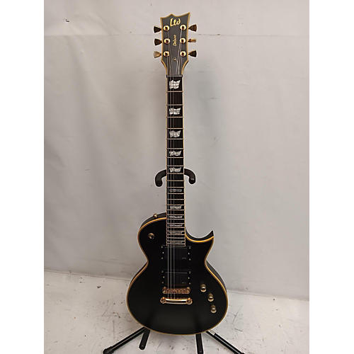 ESP LTD EC1000 Deluxe Solid Body Electric Guitar Satin Black