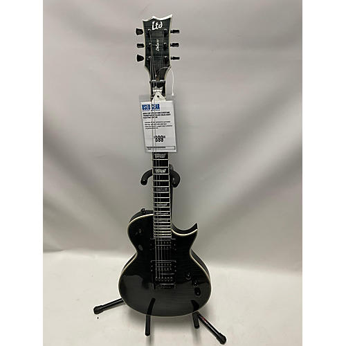 ESP LTD EC1000 Evertune Solid Body Electric Guitar transparent black