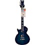 Used ESP LTD EC256 LH Solid Body Electric Guitar Transparent Cobalt Blue