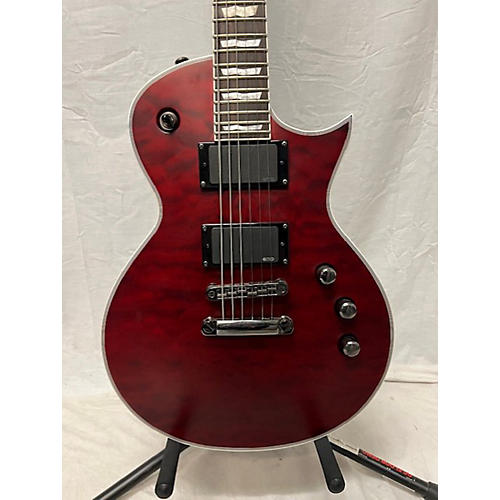 ESP LTD EC401QM Solid Body Electric Guitar Red