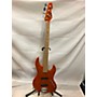 Used ESP LTD Elite J4 Electric Bass Guitar Mango Orange