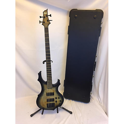 ESP LTD F4E Electric Bass Guitar Charcoal Burst Satin