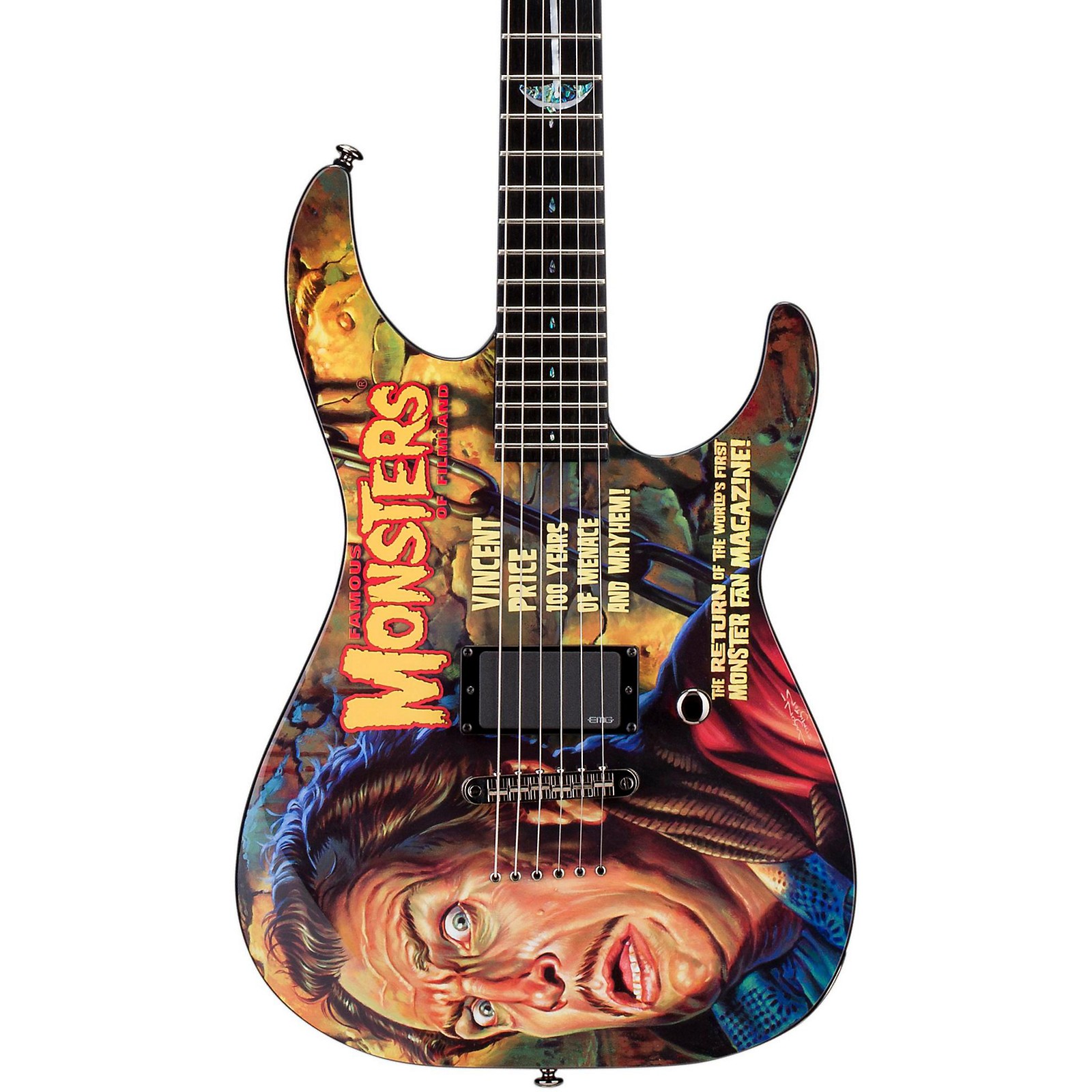 ESP LTD FM Vincent Price Electric Guitar Musician