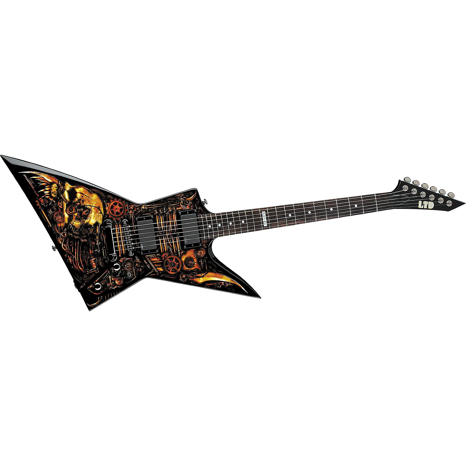 ESP LTD Graphic Series EX Clockwork Zombie Electric Guitar Musician's