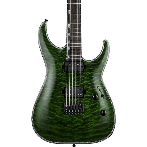 ESP LTD H-1001 Electric Guitar Transparent Green