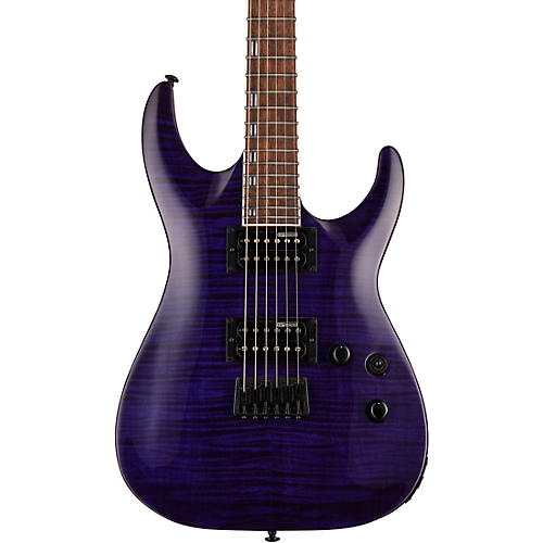 ESP LTD H-200FM Electric Guitar See-Thru Purple