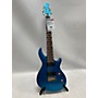 Used ESP LTD JR208 Solid Body Electric Guitar Blue