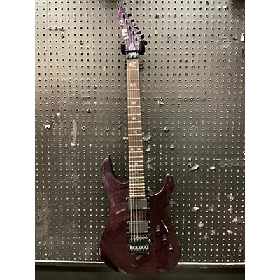 ESP LTD KH602 Kirk Hammett Purple Sparkle Solid Body Electric Guitar