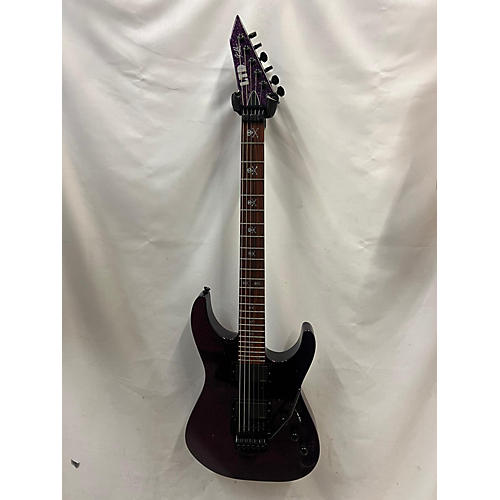 ESP LTD KH602 Kirk Hammett Purple Sparkle Solid Body Electric Guitar Purple