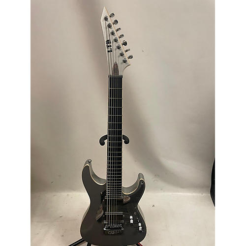 ESP LTD KS M7 Solid Body Electric Guitar Metallic Silver