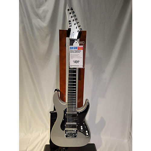 ESP LTD Ken Susi KS-M-7 Evertune 7-String Solid Body Electric Guitar Metallic Silver
