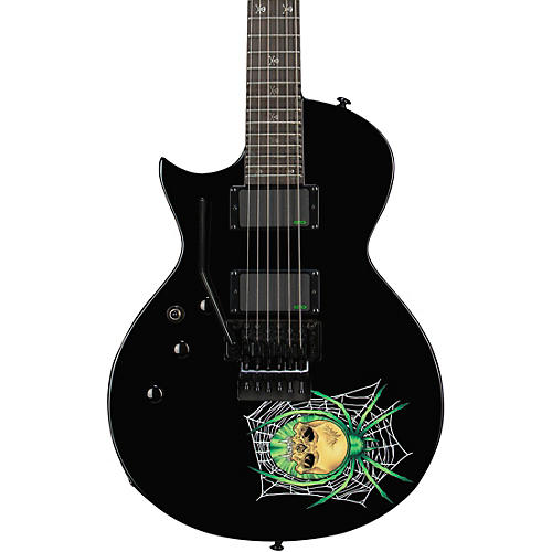 ESP LTD Kirk Hammett KH-3 Spider 30th Anniversary Left-Handed Electric Guitar Black