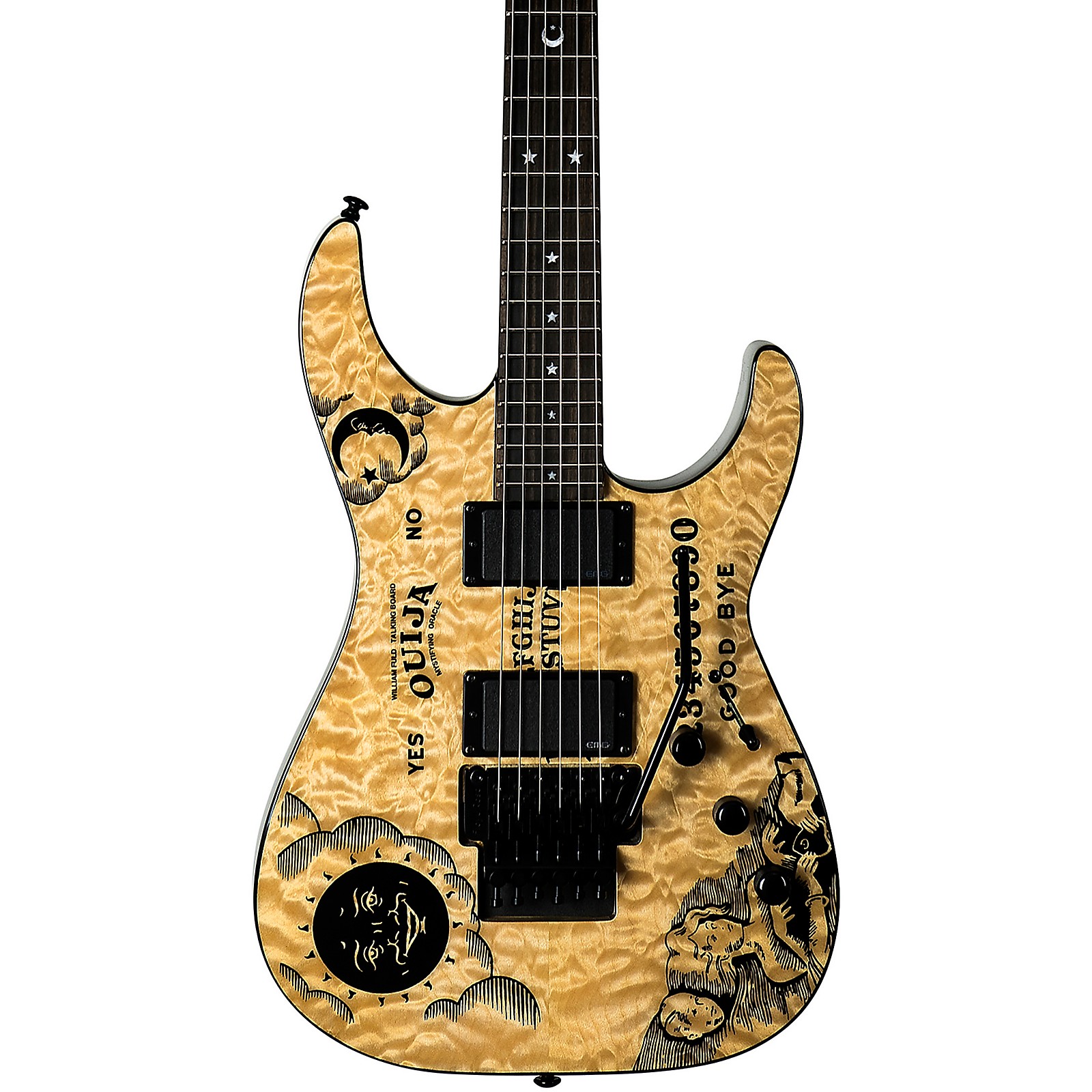 ESP LTD Kirk Hammett Ouija Limited Edition Electric Guitar Musician's