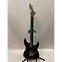 Used ESP LTD M1001 Solid Body Electric Guitar Black and Gold