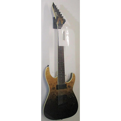 ESP LTD M1007HT Solid Body Electric Guitar Natural Black Fade
