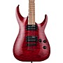 Open-Box ESP LTD MH-200QM NT Electric Guitar Condition 1 - Mint See-Thru Black Cherry