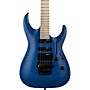 Open-Box ESP LTD MH-203QM Electric Guitar Condition 2 - Blemished See-Thru Blue 197881151881