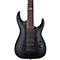 LTD MH-417 7-String Electric Guitar Level 2 Satin Black 888365244839