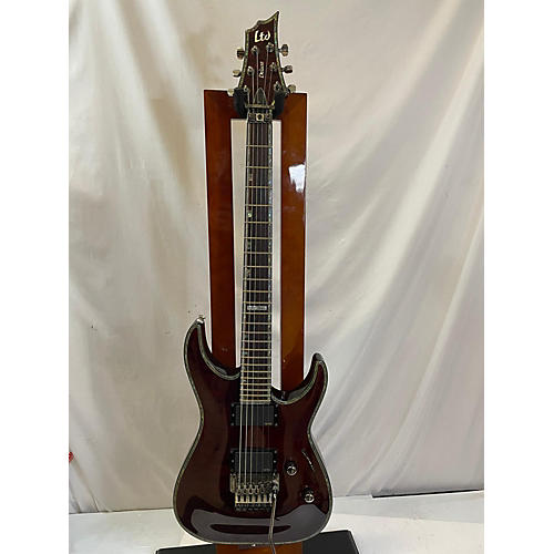 ESP LTD MH1001 Deluxe Solid Body Electric Guitar Black Cherry
