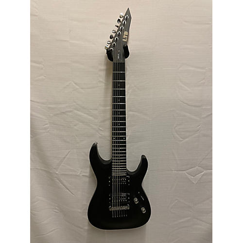 ESP LTD MH17 7 String Solid Body Electric Guitar Black