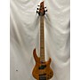 Used ESP LTD RB1005 5 String Electric Bass Guitar Burl Gloss