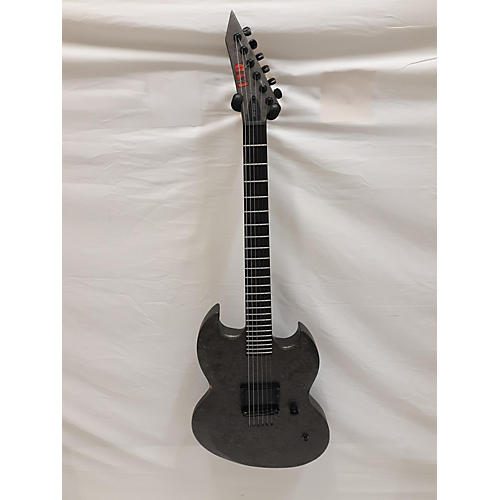 ESP LTD RM600 Solid Body Electric Guitar Black Marble