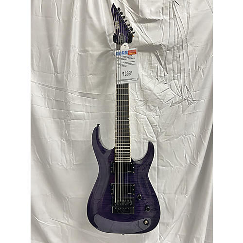 ESP LTD SH-7ET Brian Welch Signature Solid Body Electric Guitar See-Thru Purple