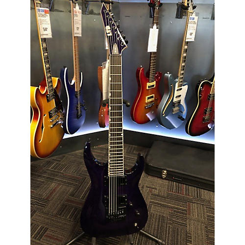 ESP LTD SH-7ET Solid Body Electric Guitar Trans Purple