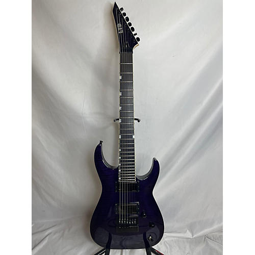 ESP LTD SH7-ET Baritone Guitars Trans Purple