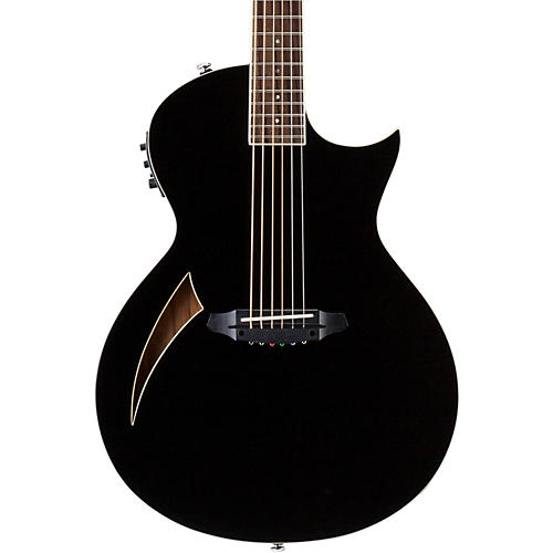 ESP LTD TL-6 Thinline Acoustic-Electric Guitar Black