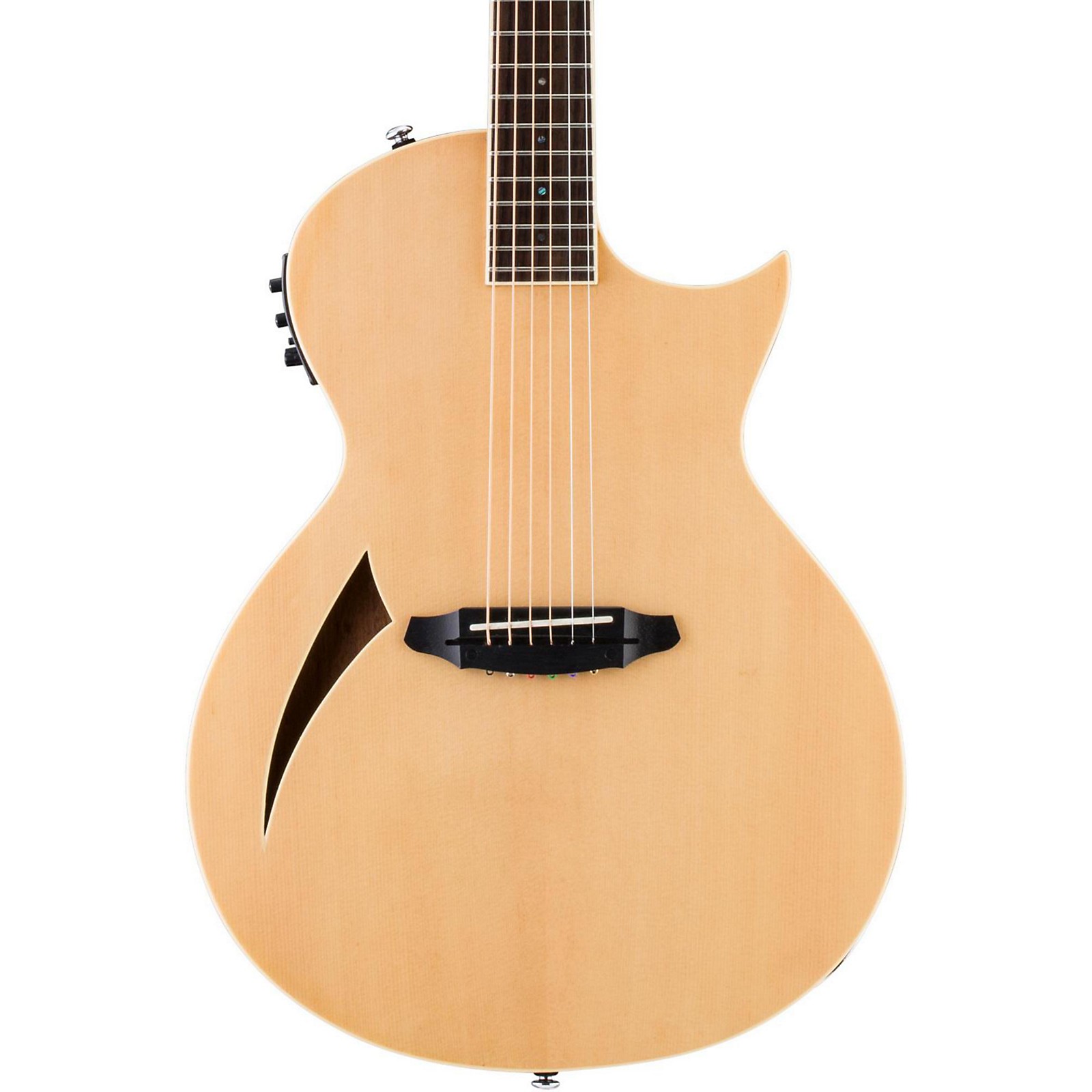 ESP LTD TL-6 Thinline Acoustic-Electric Guitar Natural | Musician's Friend