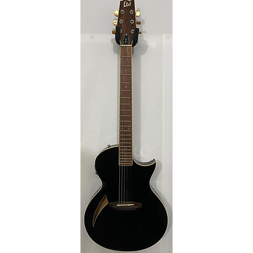 ESP LTD TL6 Acoustic Electric Guitar Black