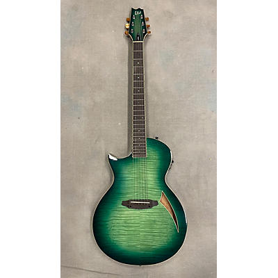 ESP LTD TL6 Left Handed Acoustic Electric Guitar