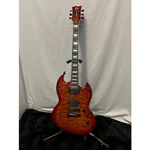 ESP LTD Viper 1000 Deluxe Solid Body Electric Guitar 2 Color Sunburst
