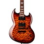 ESP LTD Viper-256 Electric Guitar Dark Brown Sunburst