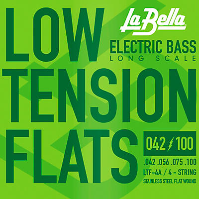 LaBella LTF-4A Low Tension Flexible Flats 4-String Set