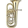 Levante LV-BH5411 Professional Bb Baritone Horn with 4 Monel Pistons - Gold Trim Kit Silver plated
