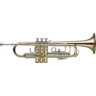 Levante LV-TR6305 Bb Professional Trumpet with Monel Valves - Gold Brass